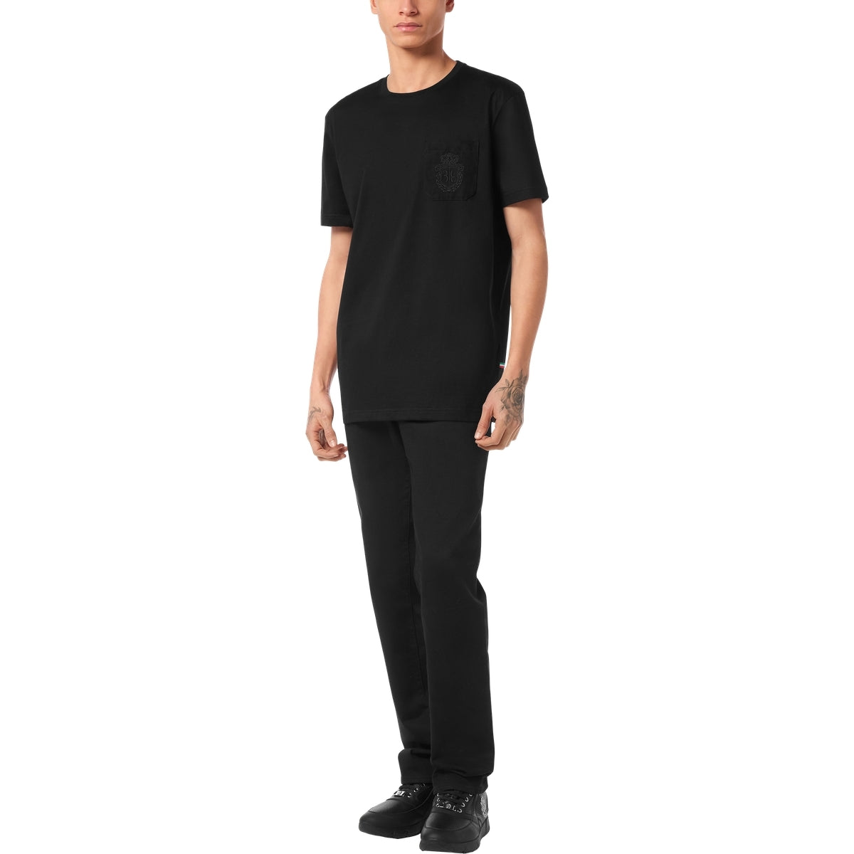 T-shirt Round Neck SS Crest