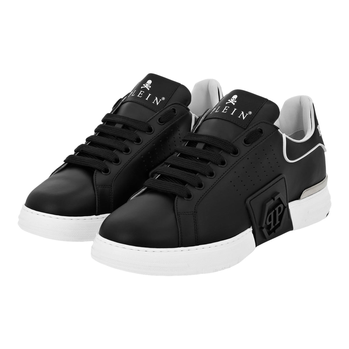 Nappa Leather Sneakers Low Top Hexagon