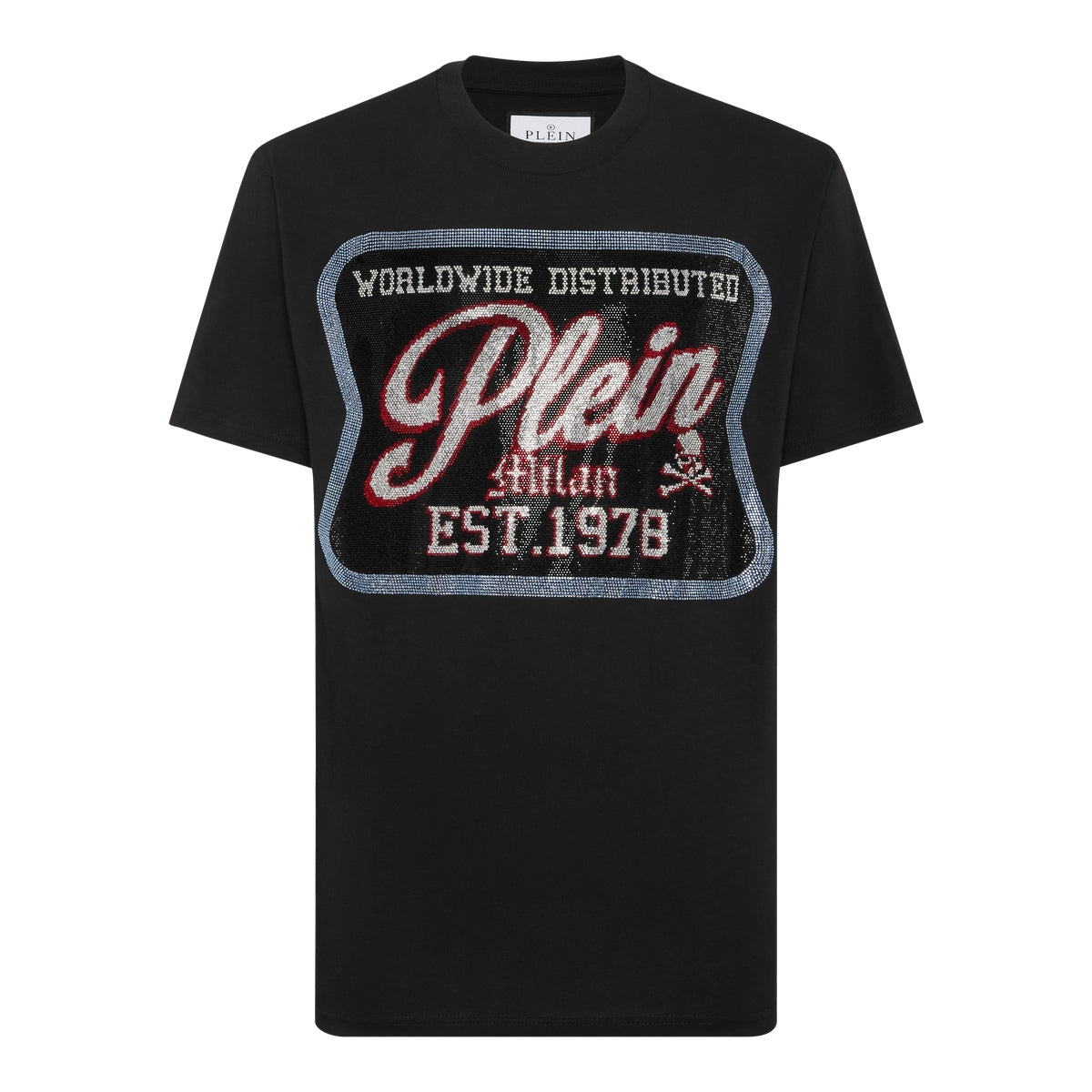 Round Neck T-Shirt Patch Plein Milan