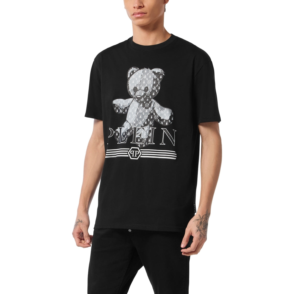Round Neck T-Shirt Teddy Monogram