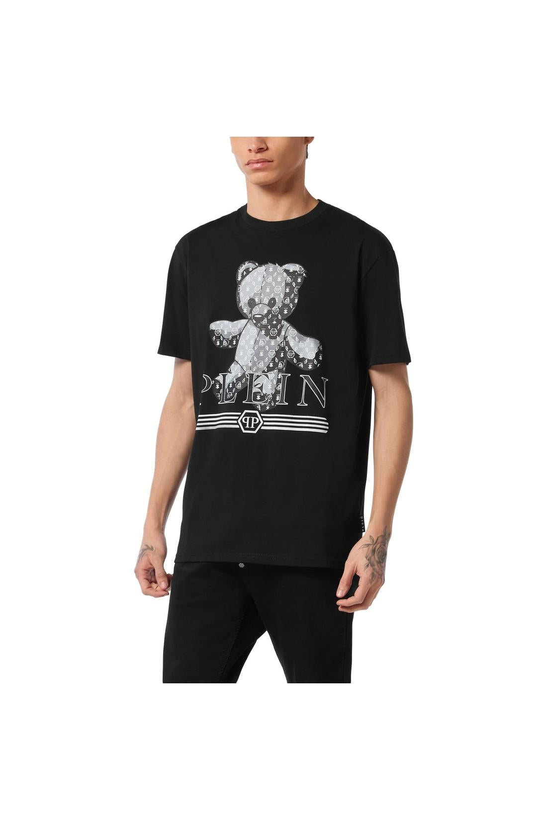 Round Neck T-Shirt Teddy Monogram