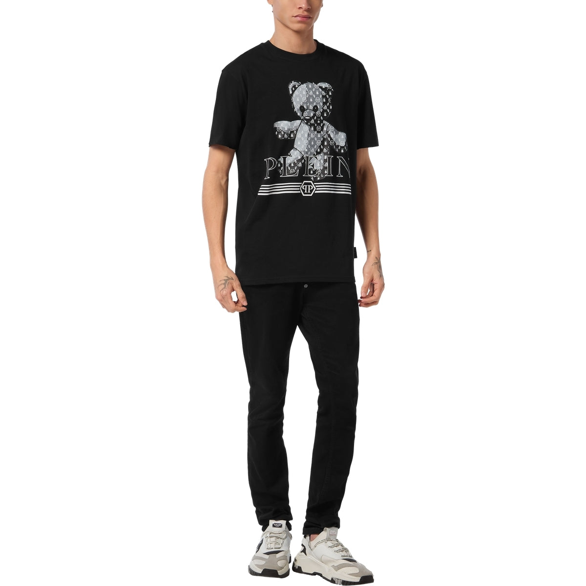 Round Neck T-Shirt Teddy Monogram