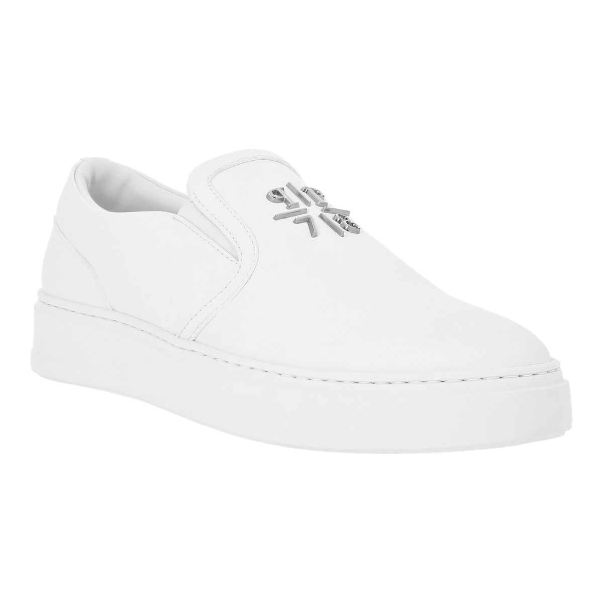 Nappa Leather Slip On Triangle