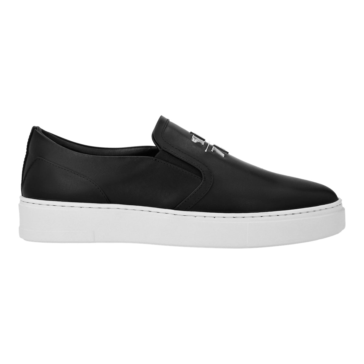 Nappa Leather Slip On Triangle