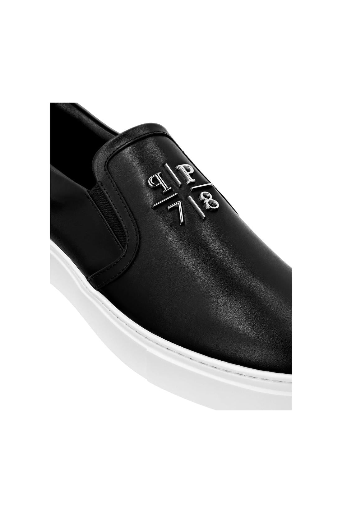 Nappa Leather Slip On Triangle