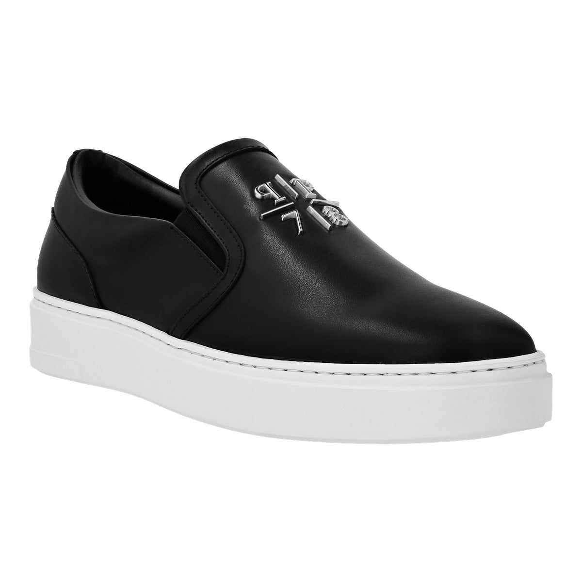 Nappa Leather Slip On Triangle
