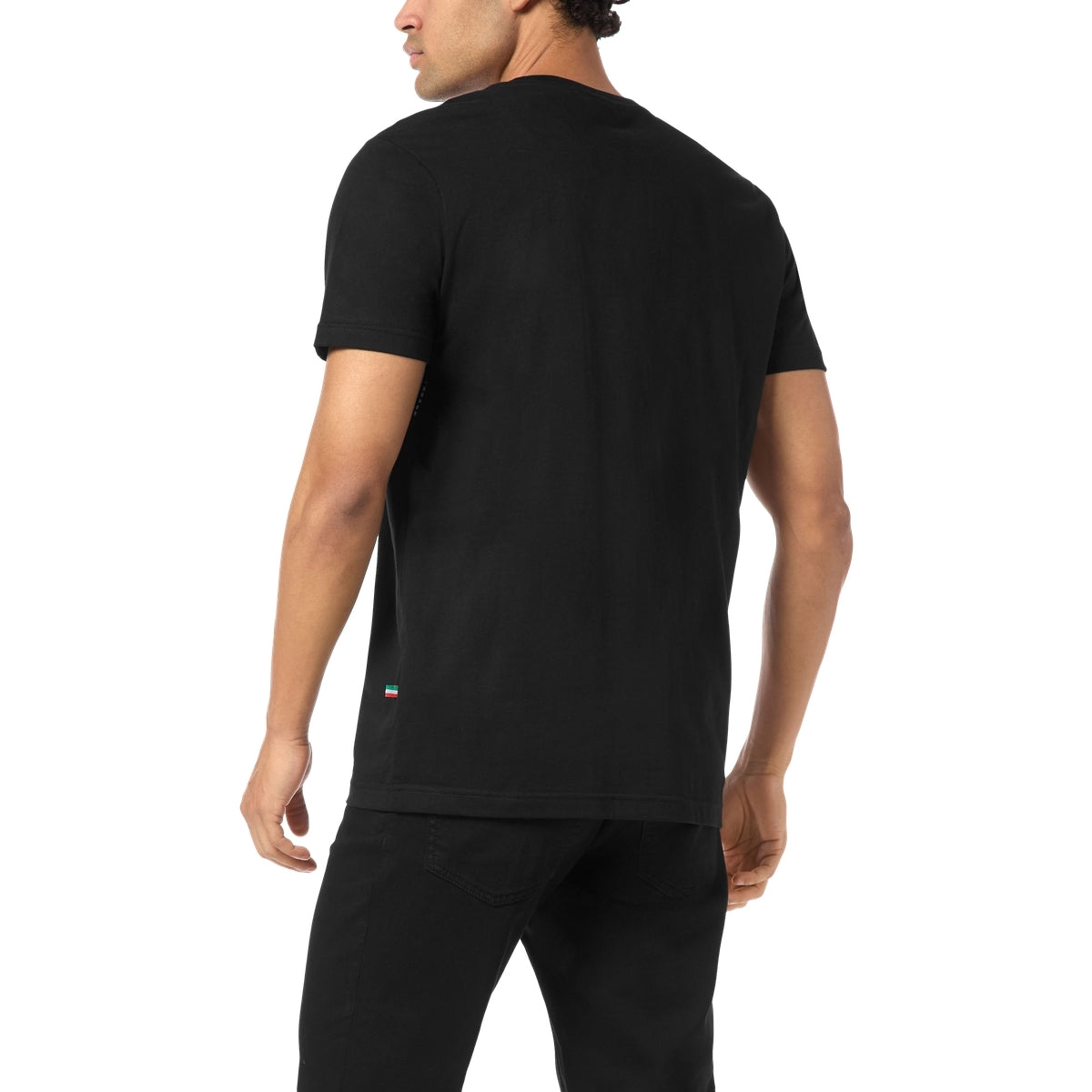 Embroidered T-shirt Round Neck SS