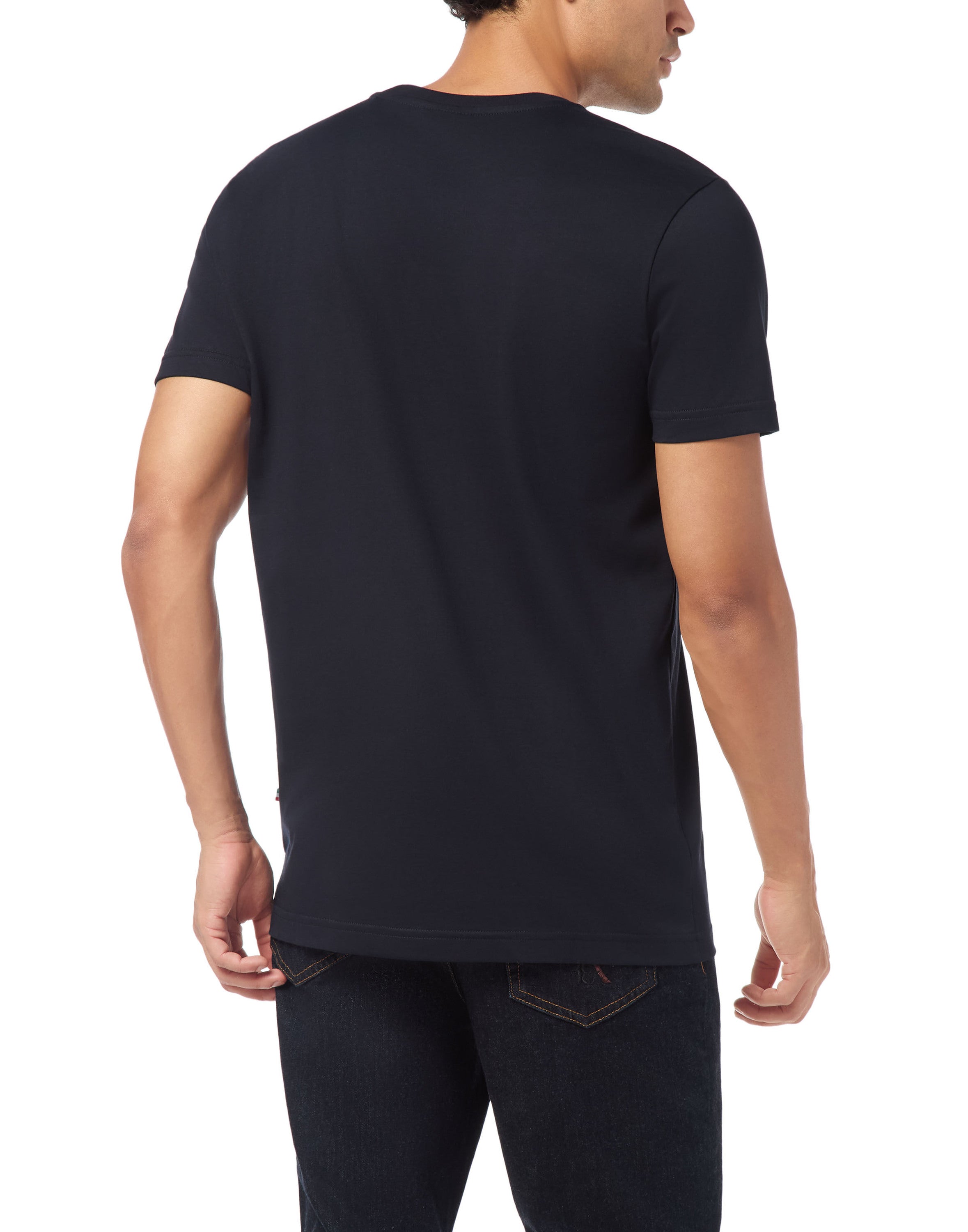 Embroidered T-shirt Round Neck SS