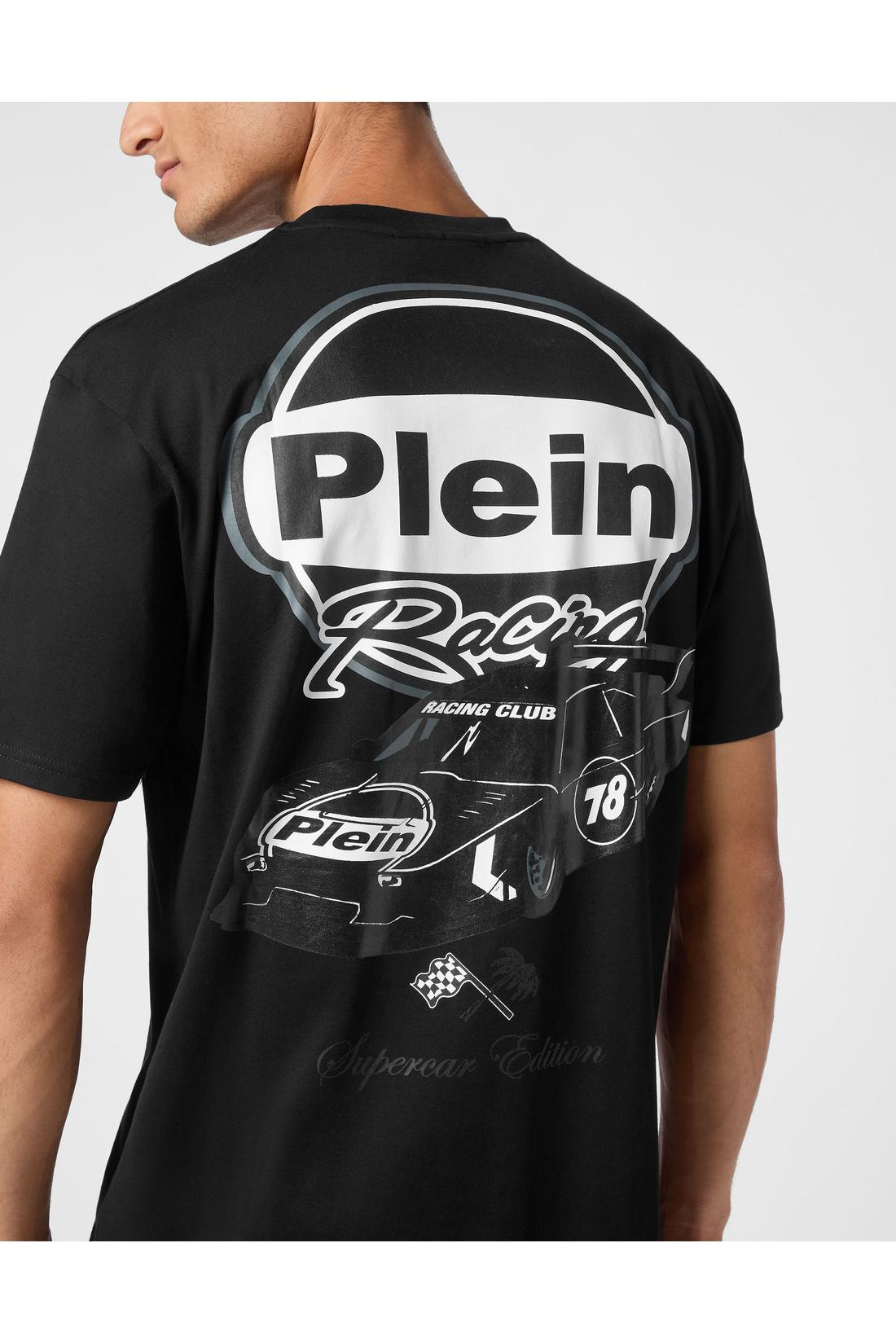 Philipp Plein Jersey T-shirt Round Neck SS Cars Racing, Shirts