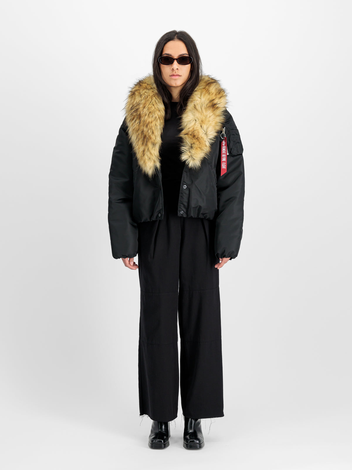 MOD Fur Bomber Jacket Women