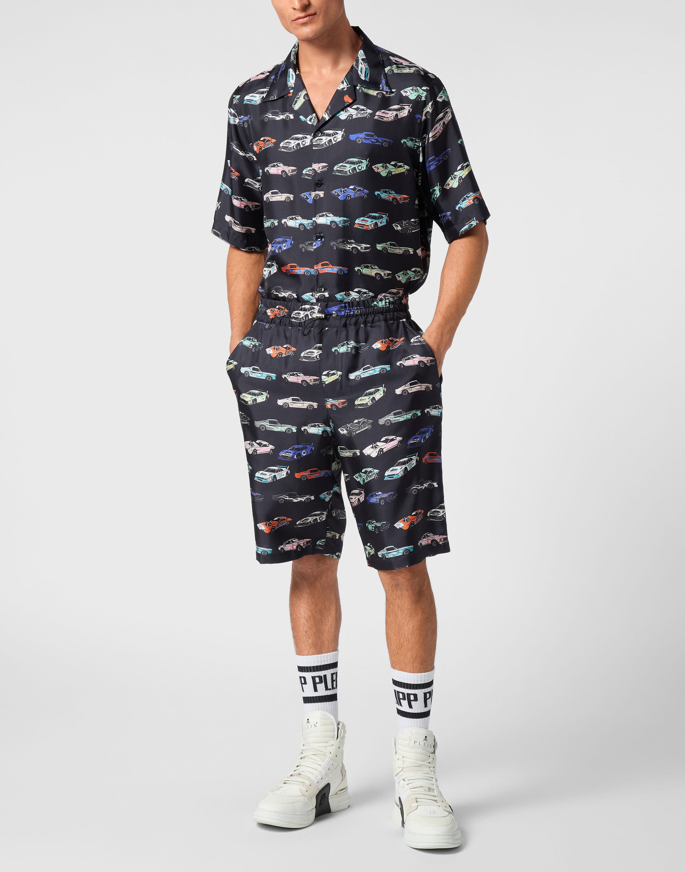 Silk Cool Kid Shorts Cars Racing