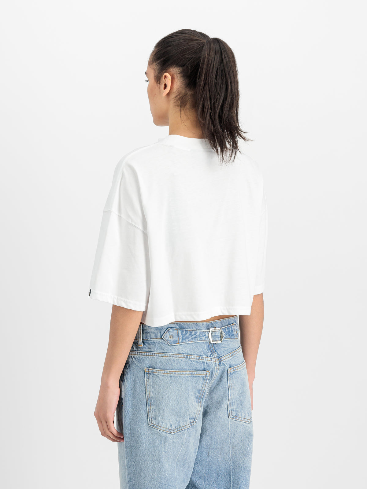Studio Rainbow Cropped T-Shirt Women