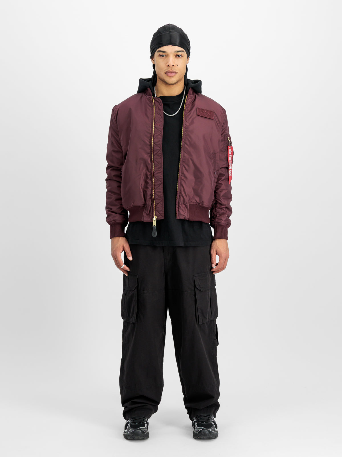 MA-1 TT Hood Cold Weather Bomber Jacket