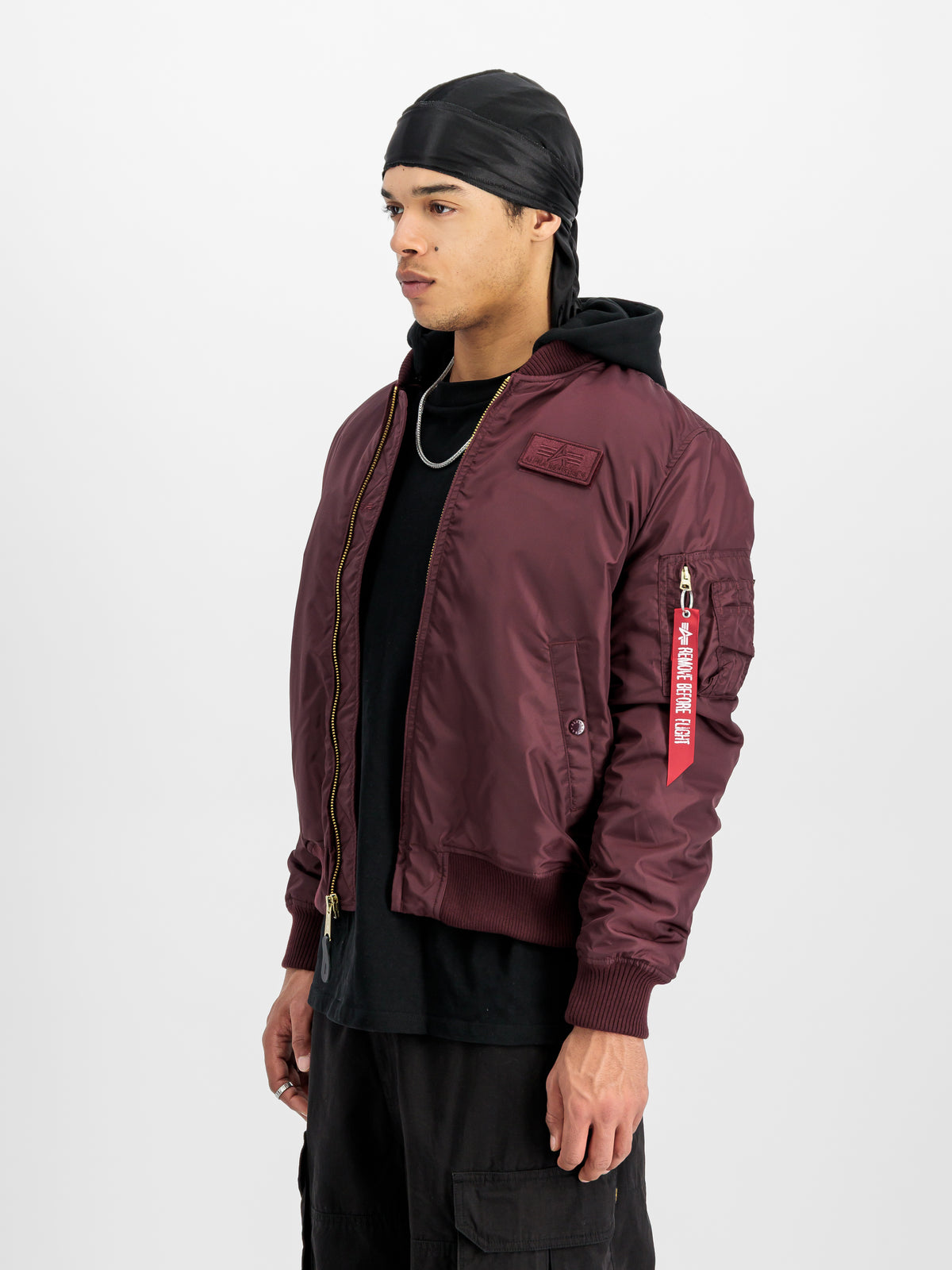 MA-1 TT Hood Cold Weather Bomber Jacket