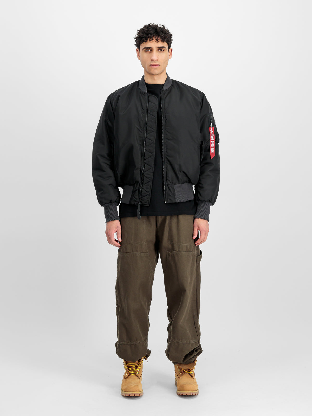 MA-1 Distressed Bomber Jacket