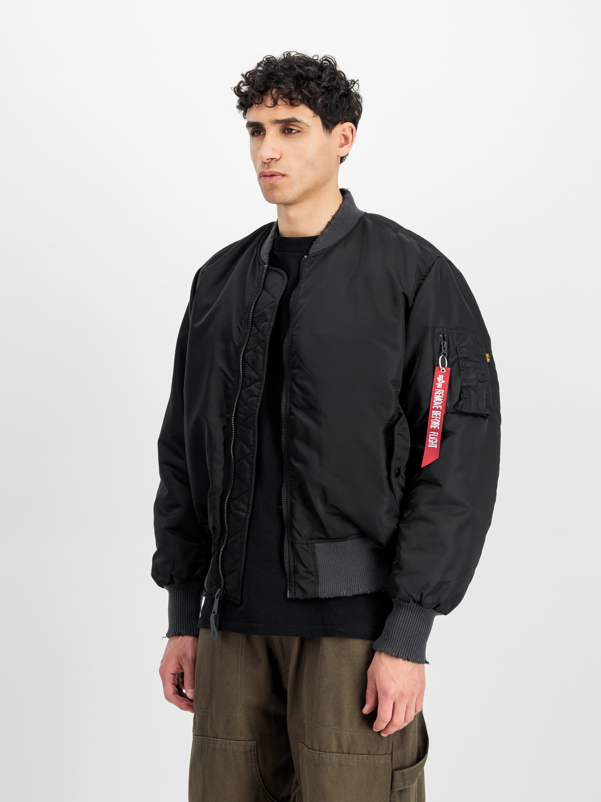 MA-1 Distressed Bomber Jacket