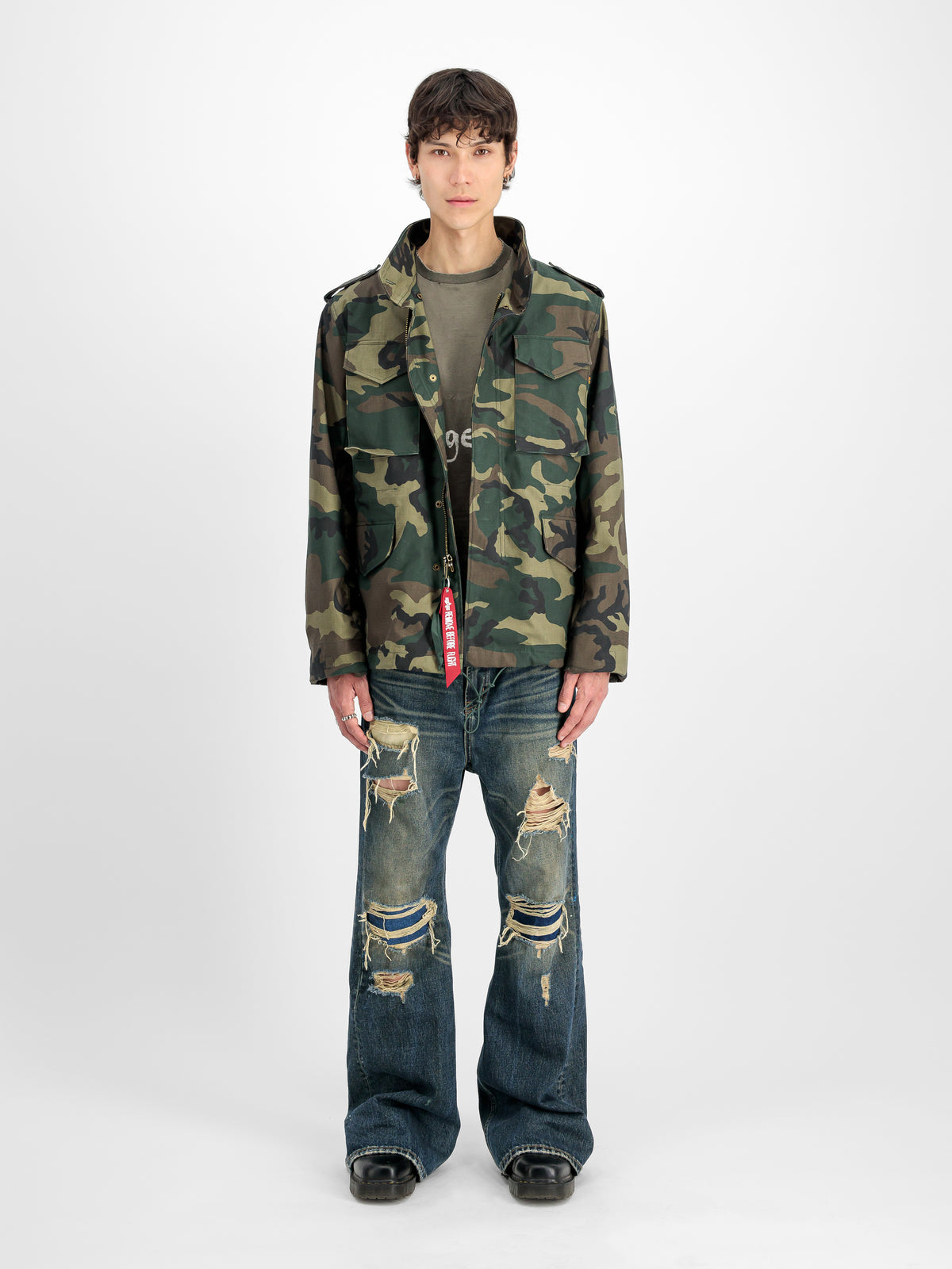Studio M-65 Camo Field Jacket