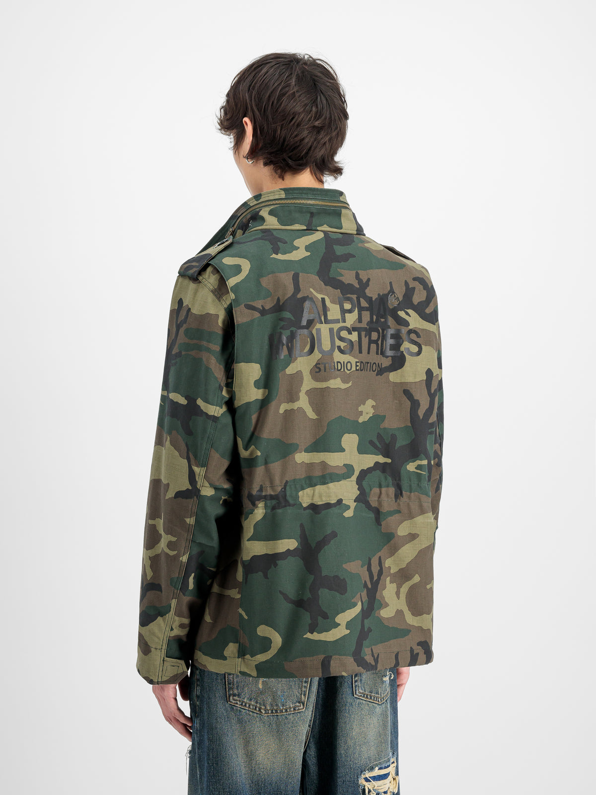 Studio M-65 Camo Field Jacket