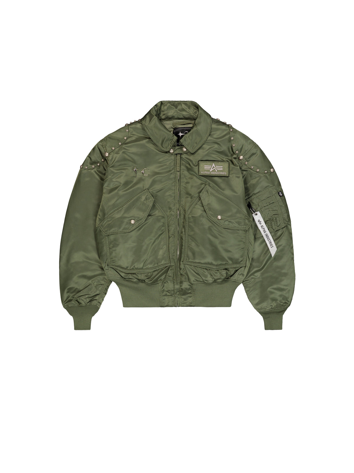 ALPHA x THUG CLUB CWU-45P RIVET Loose Bomber Jacket