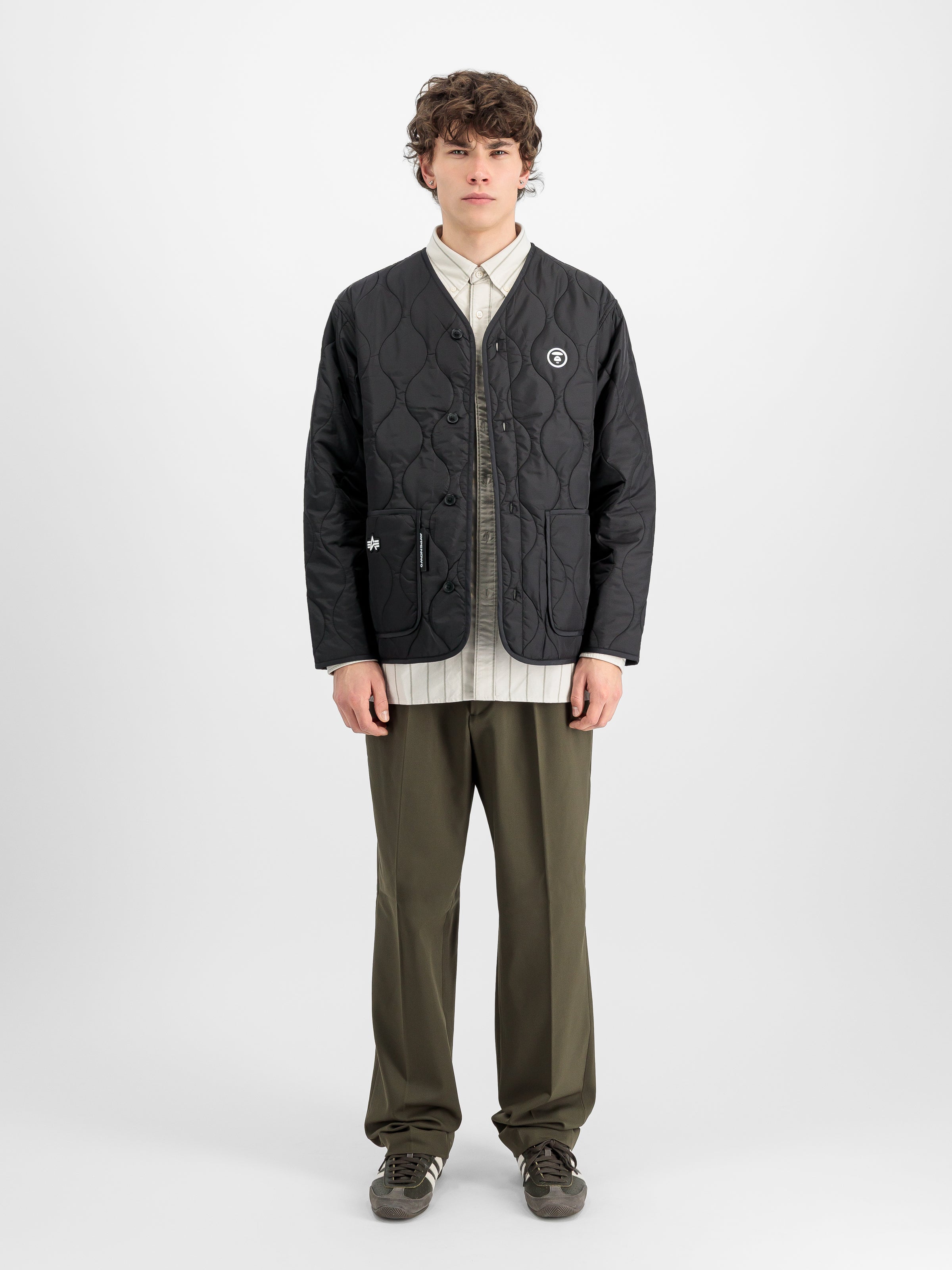 ALPHA x AAPE PADDING Lining Jacket