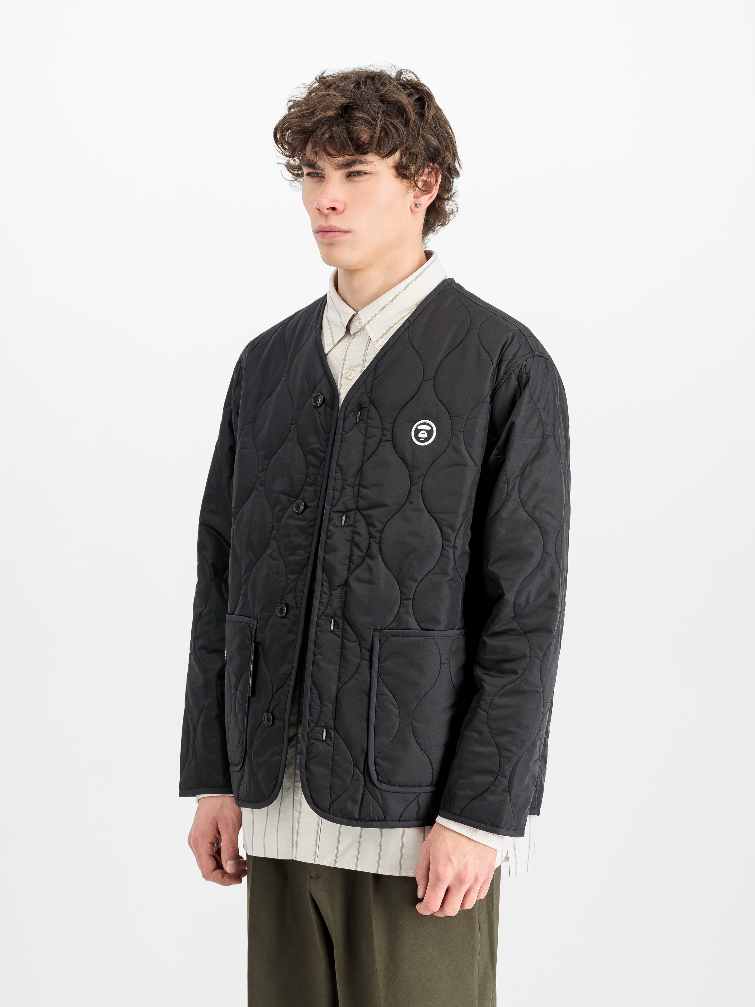 ALPHA x AAPE PADDING Lining Jacket