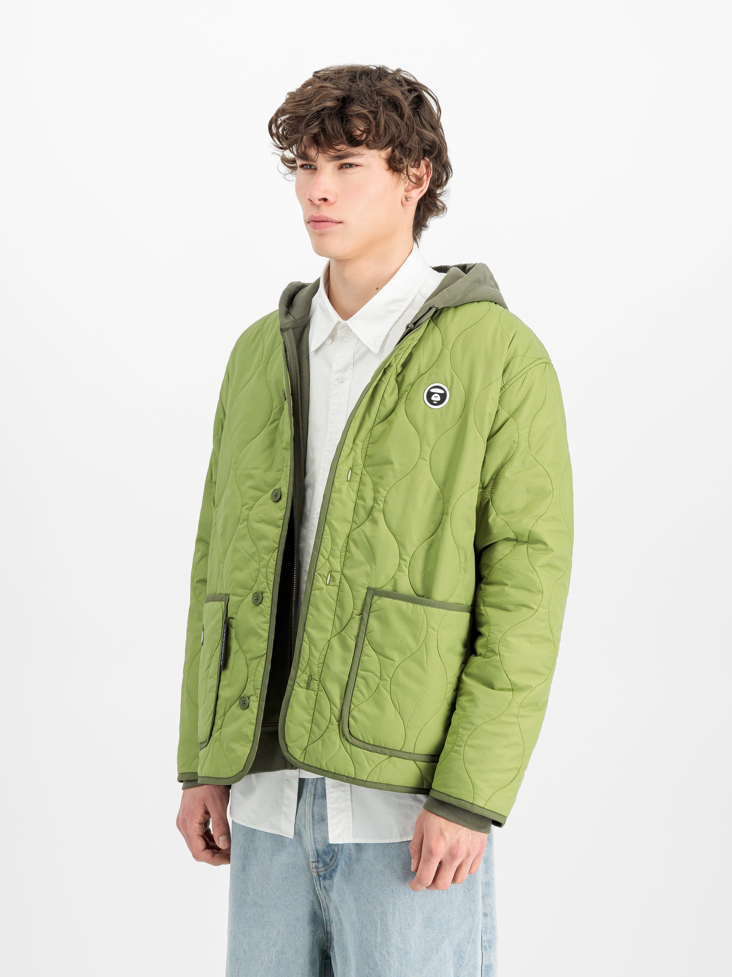 ALPHA x AAPE PADDING Lining Jacket-Jacken & Mäntel-Alpha Industries-OUTLET-ARCHIVIST-ARCHIVE-SALE