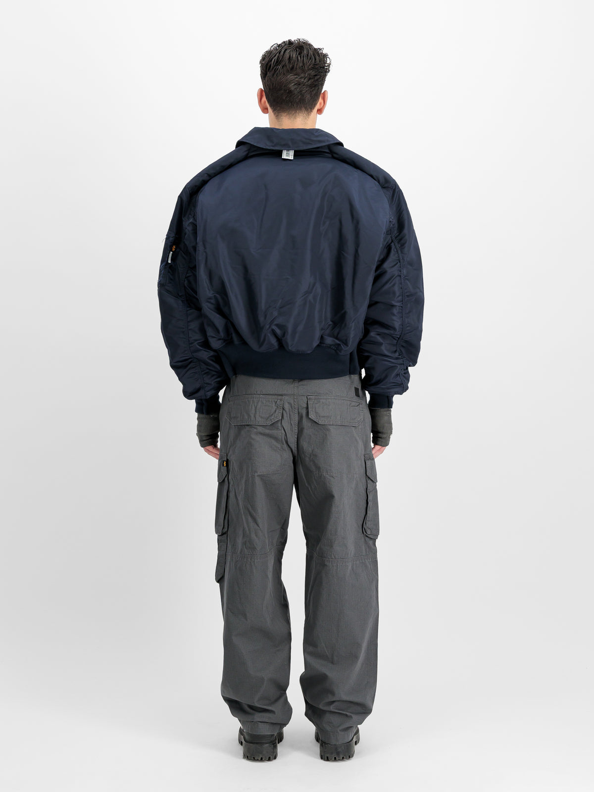 ALPHA x PROTOTYPES CWU-45 Outline Loose Bomber Jacket