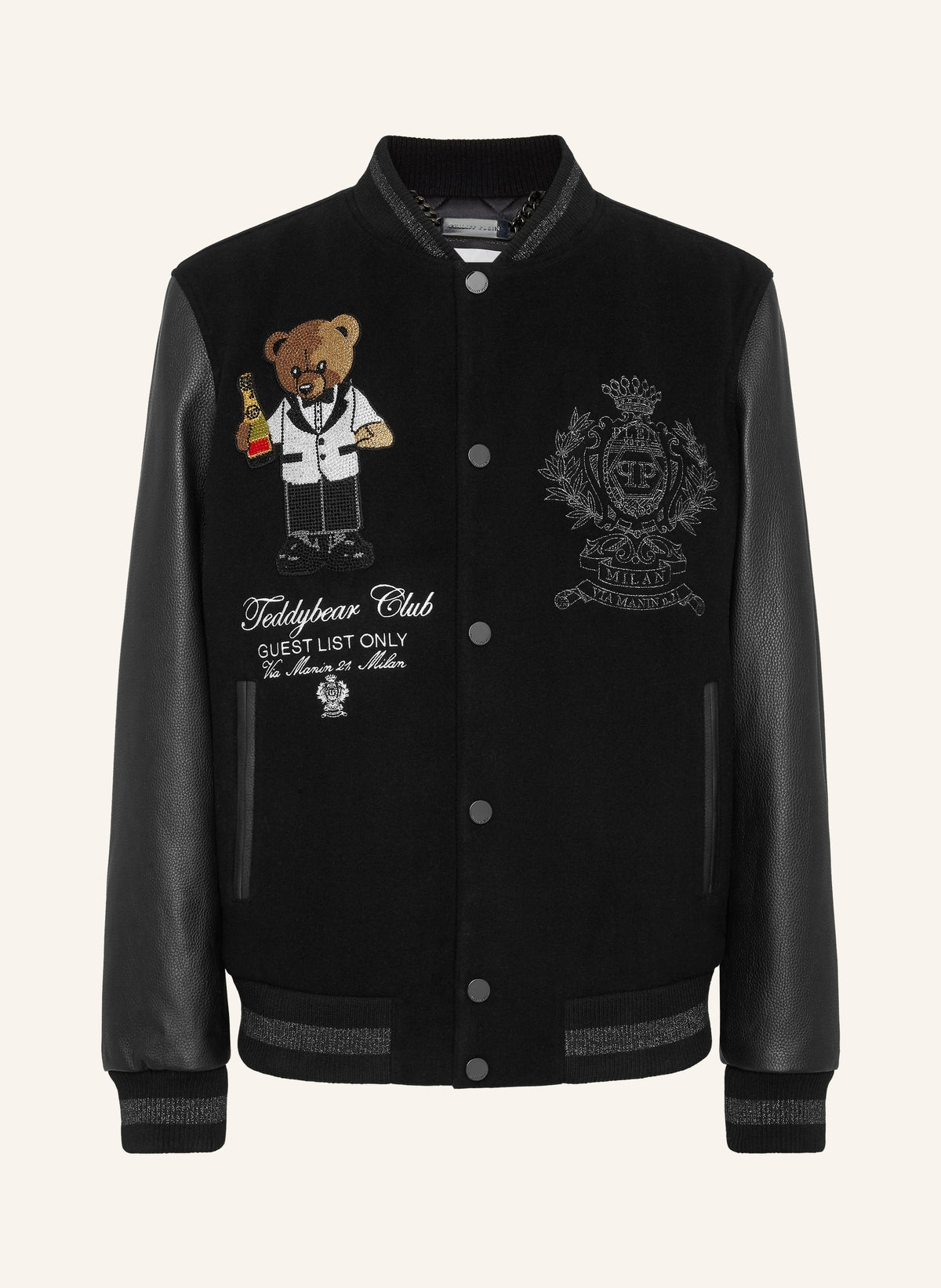Leather Bomber TEDDY