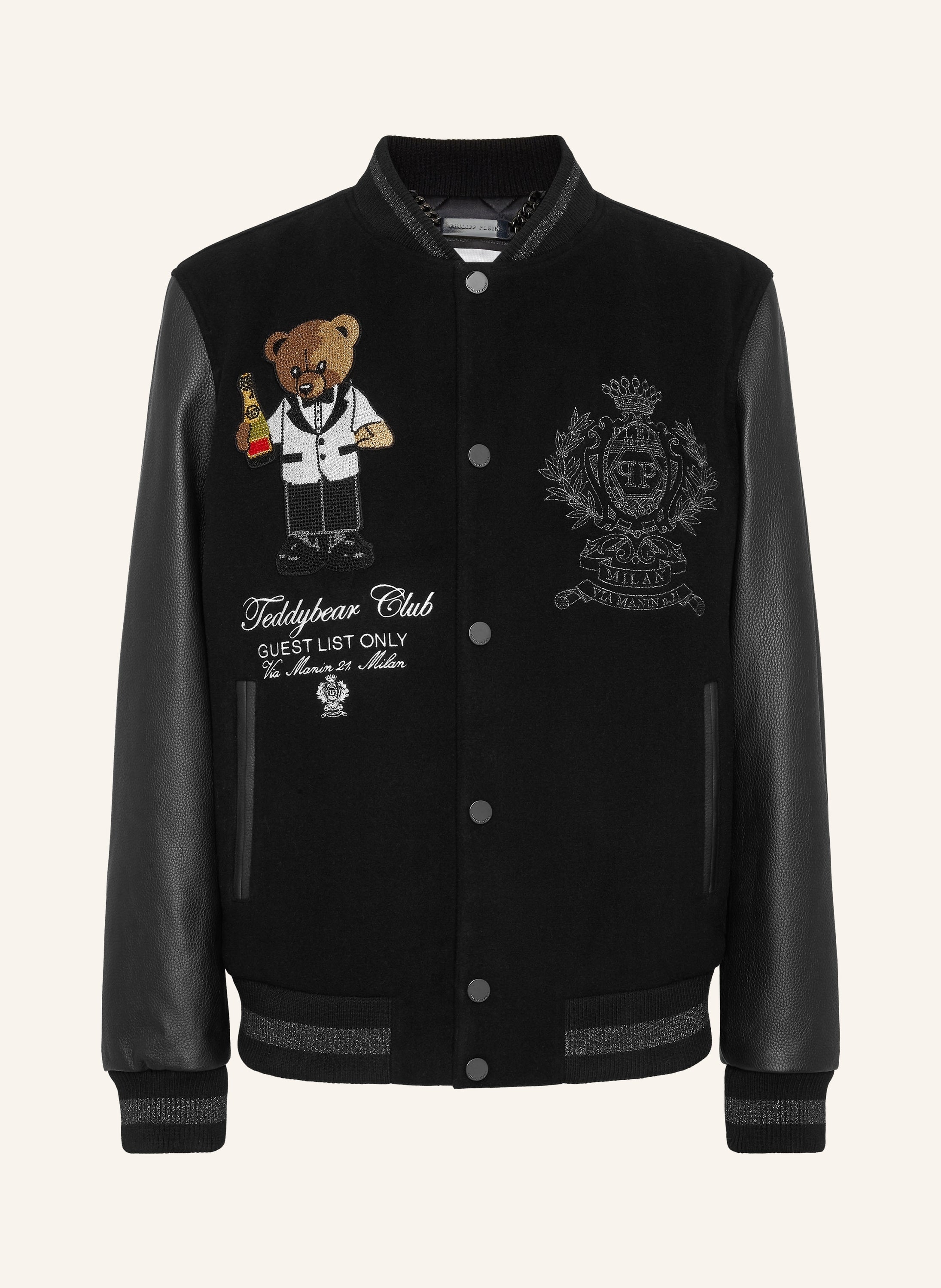 Leather Bomber TEDDY