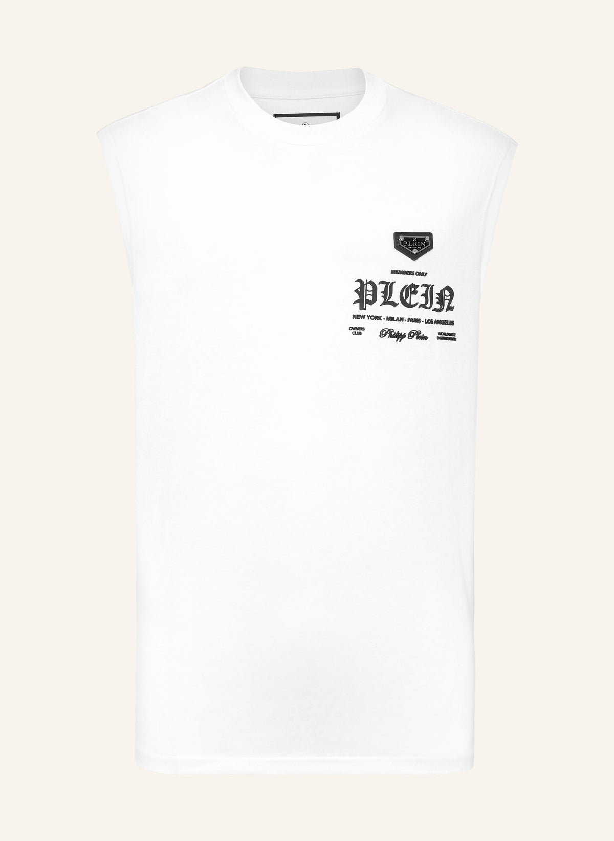 Sleeveless Round Neck T-Shirt