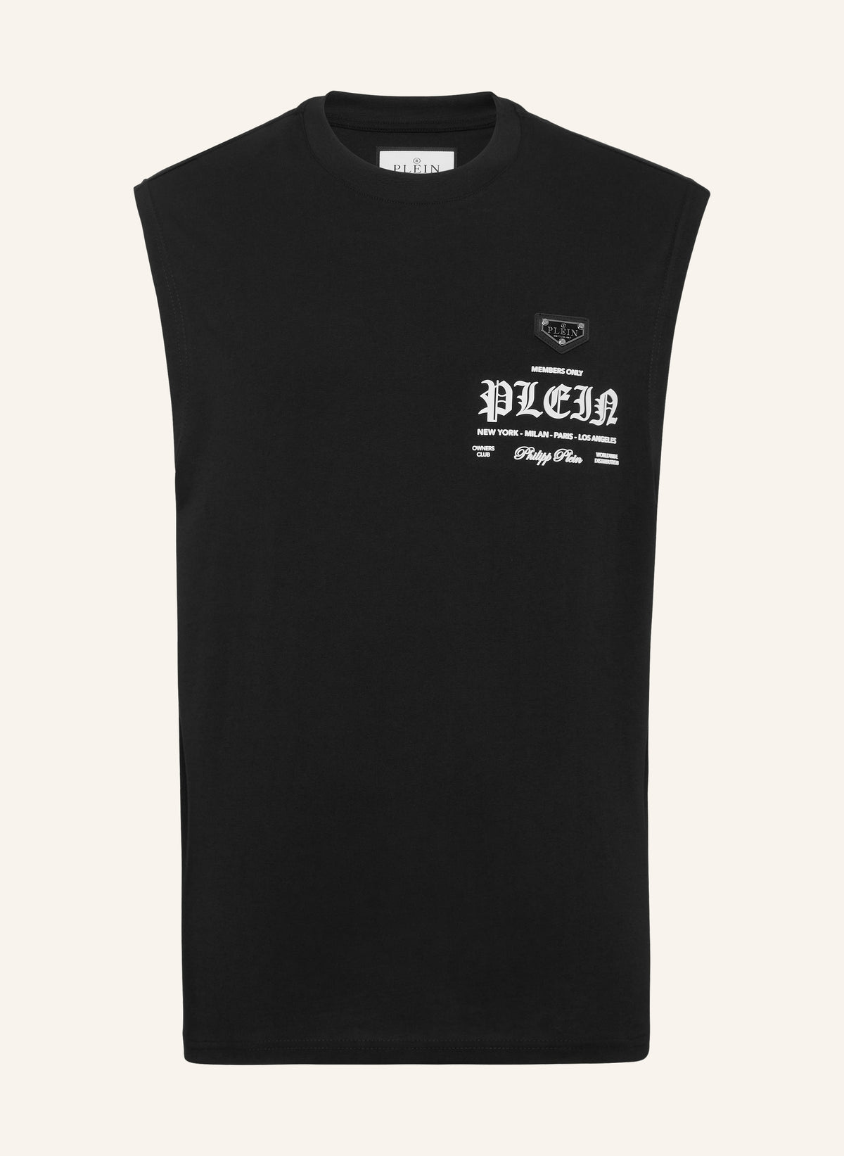 Sleeveless Round Neck T-Shirt