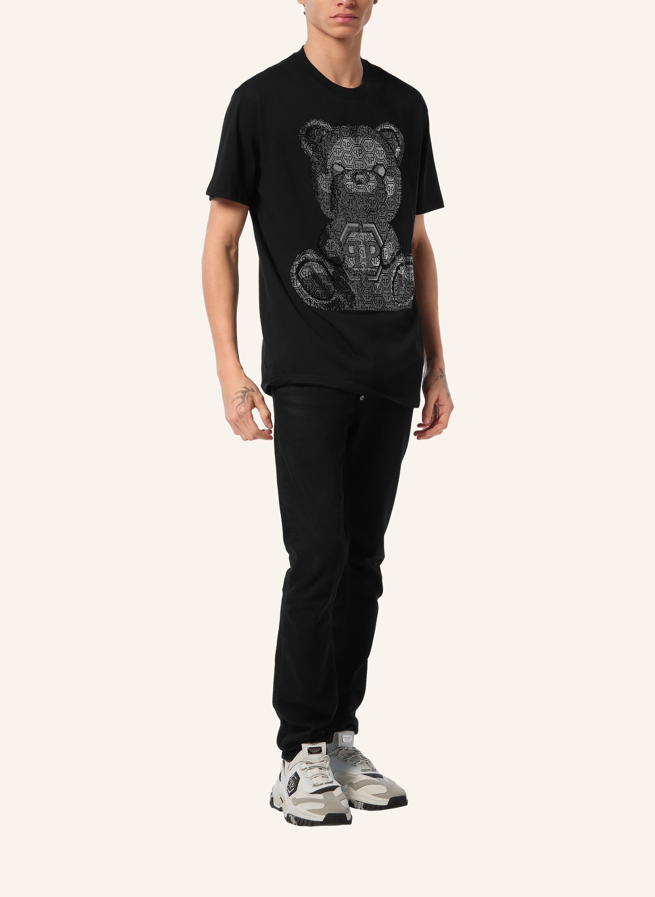 Round Neck T-Shirt 3D Teddy