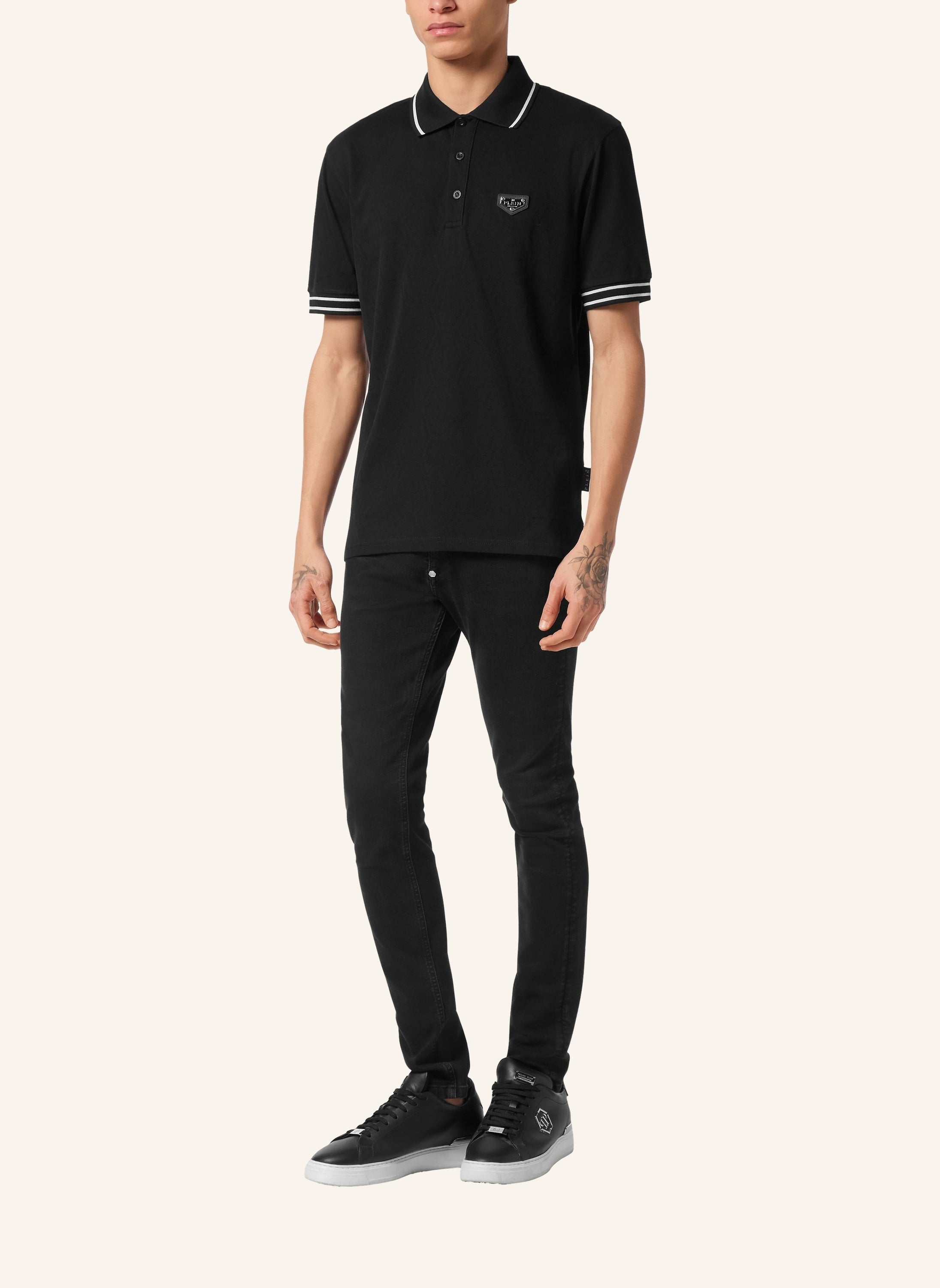 Jacquard Polo T-Shirt Monogram
