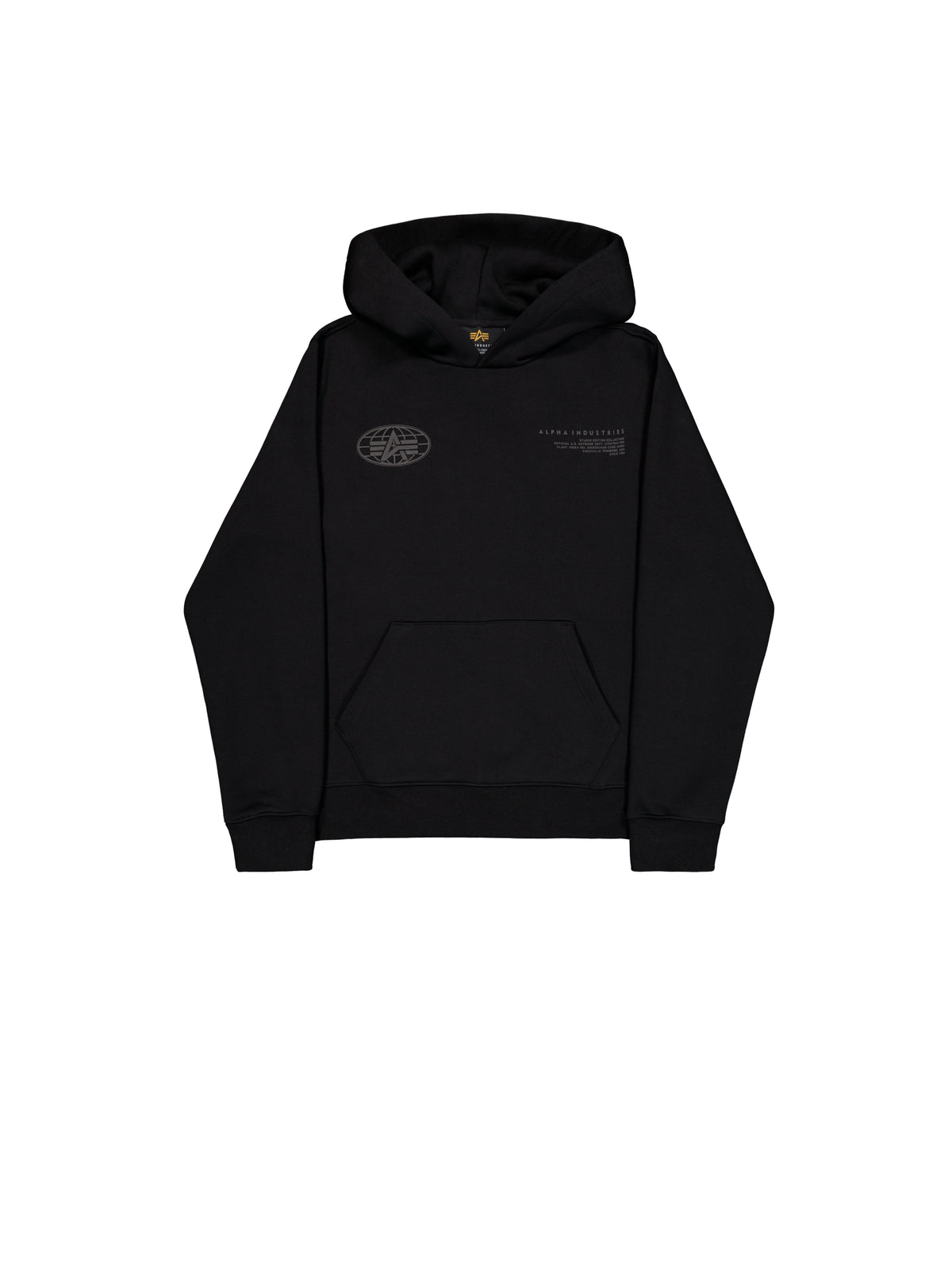 World Logo Backprint Hoodie