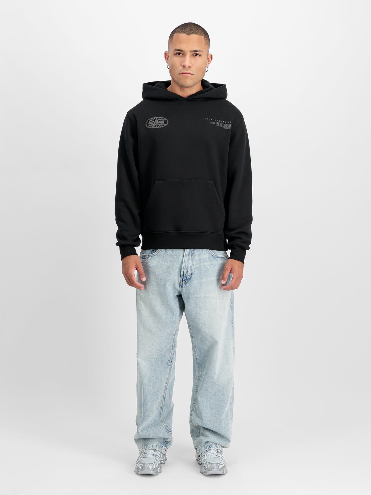World Logo Backprint Hoodie