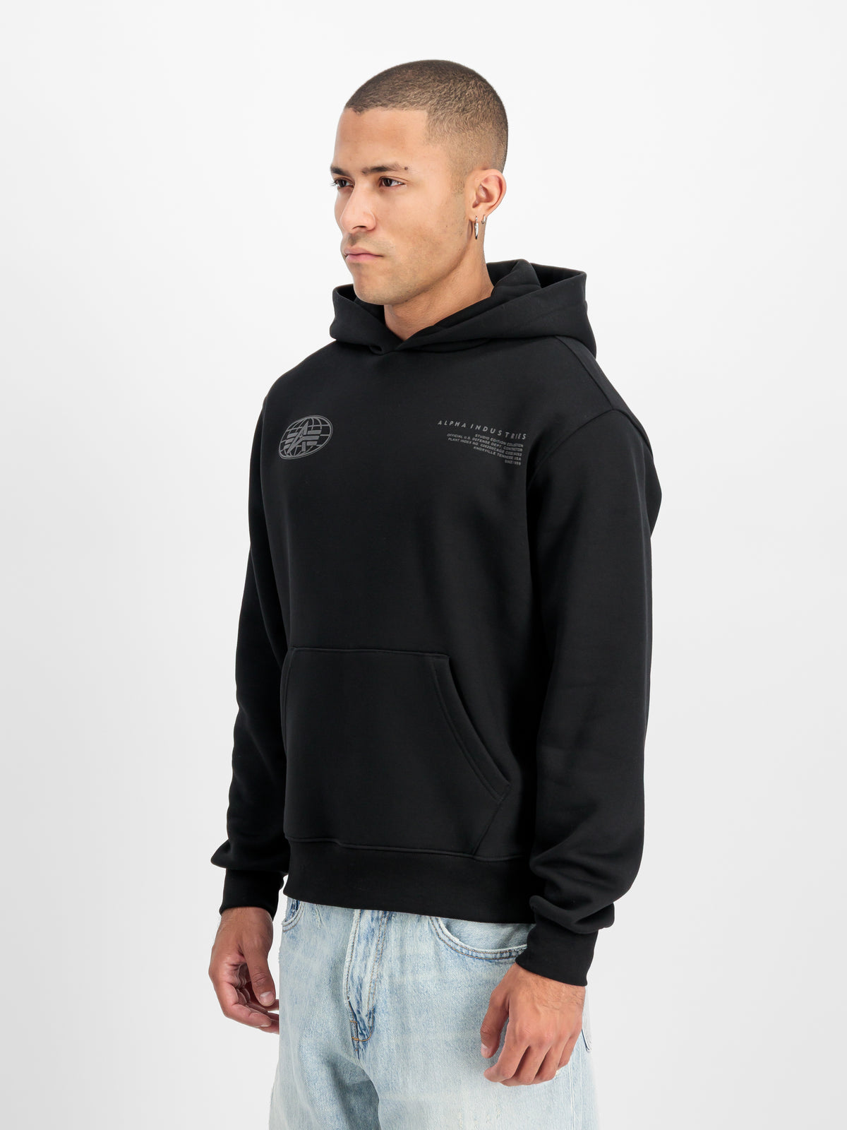 World Logo Backprint Hoodie