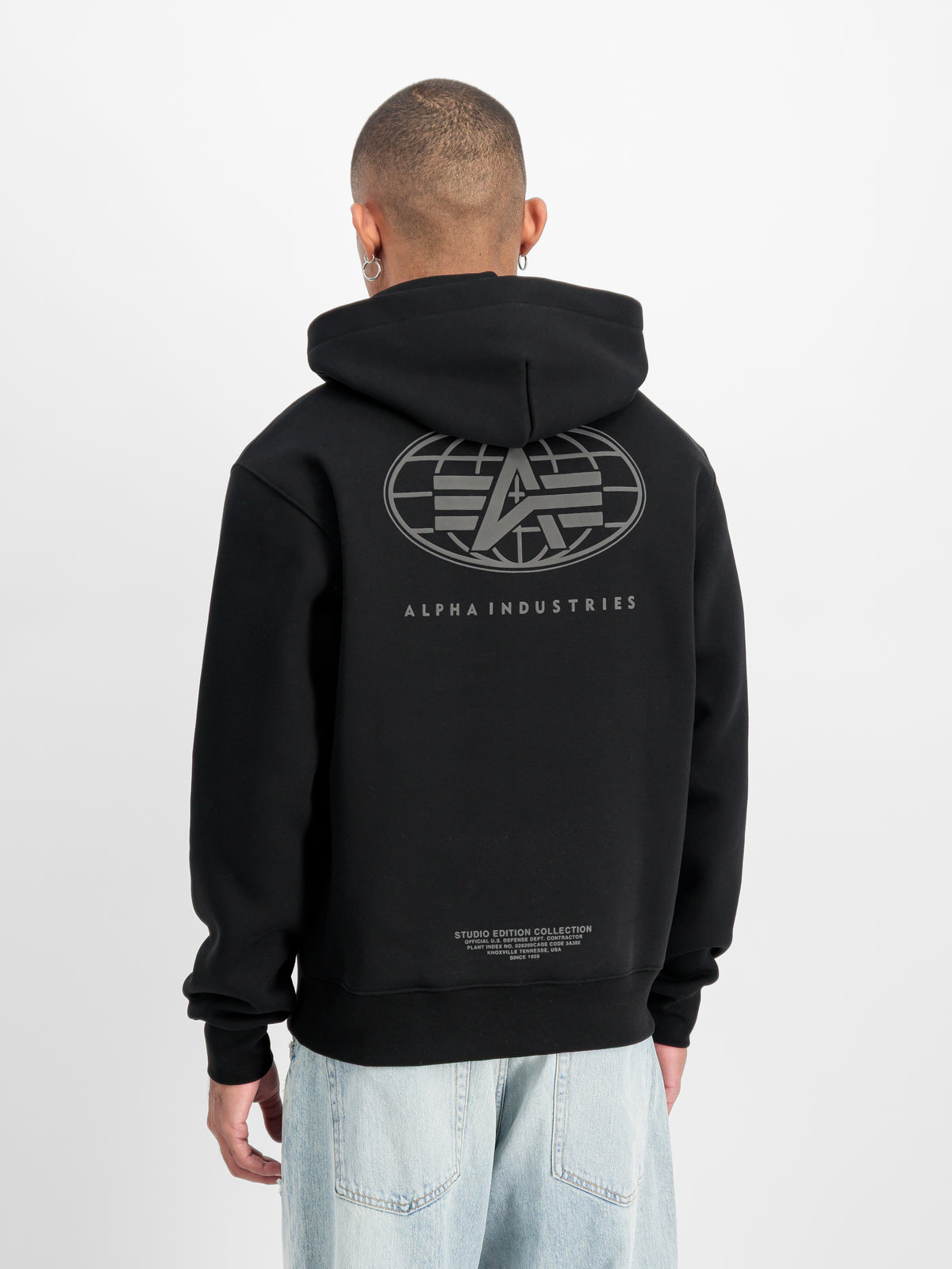 World Logo Backprint Hoodie