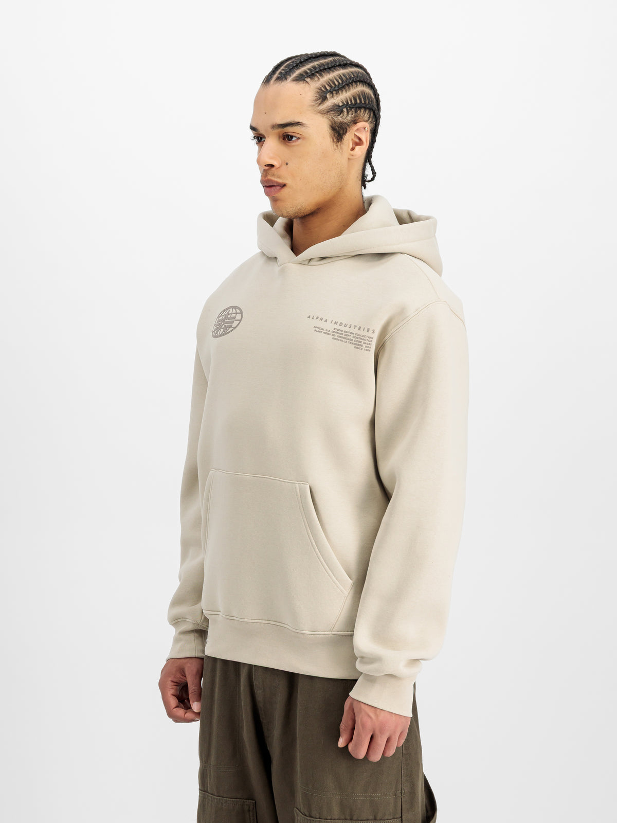 World Logo Backprint Hoodie