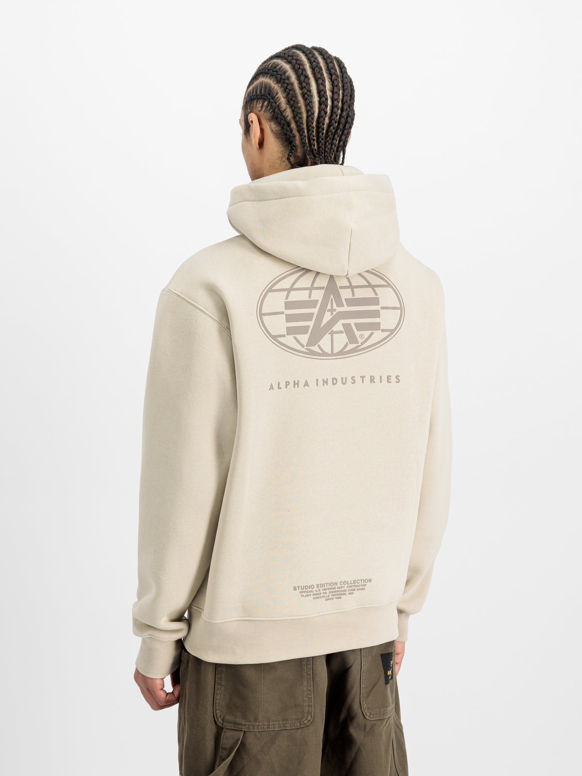 World Logo Backprint Hoodie