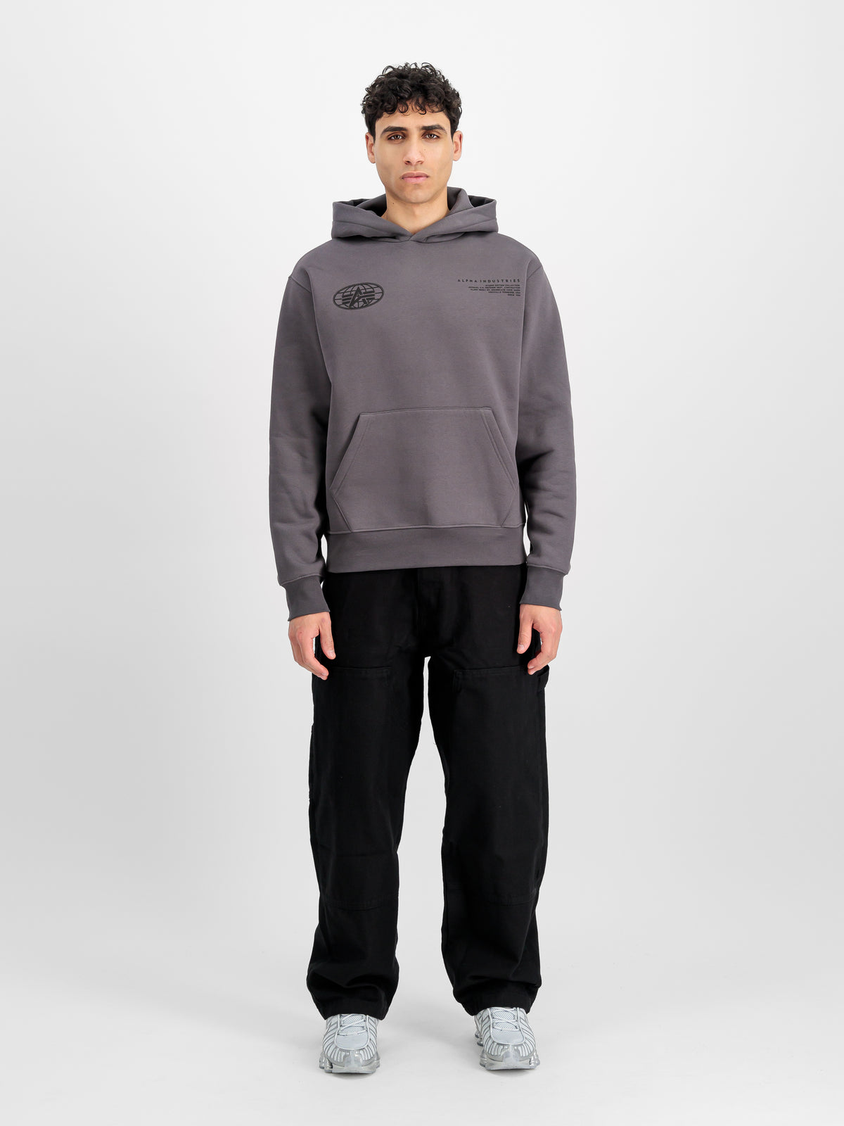 World Logo Backprint Hoodie
