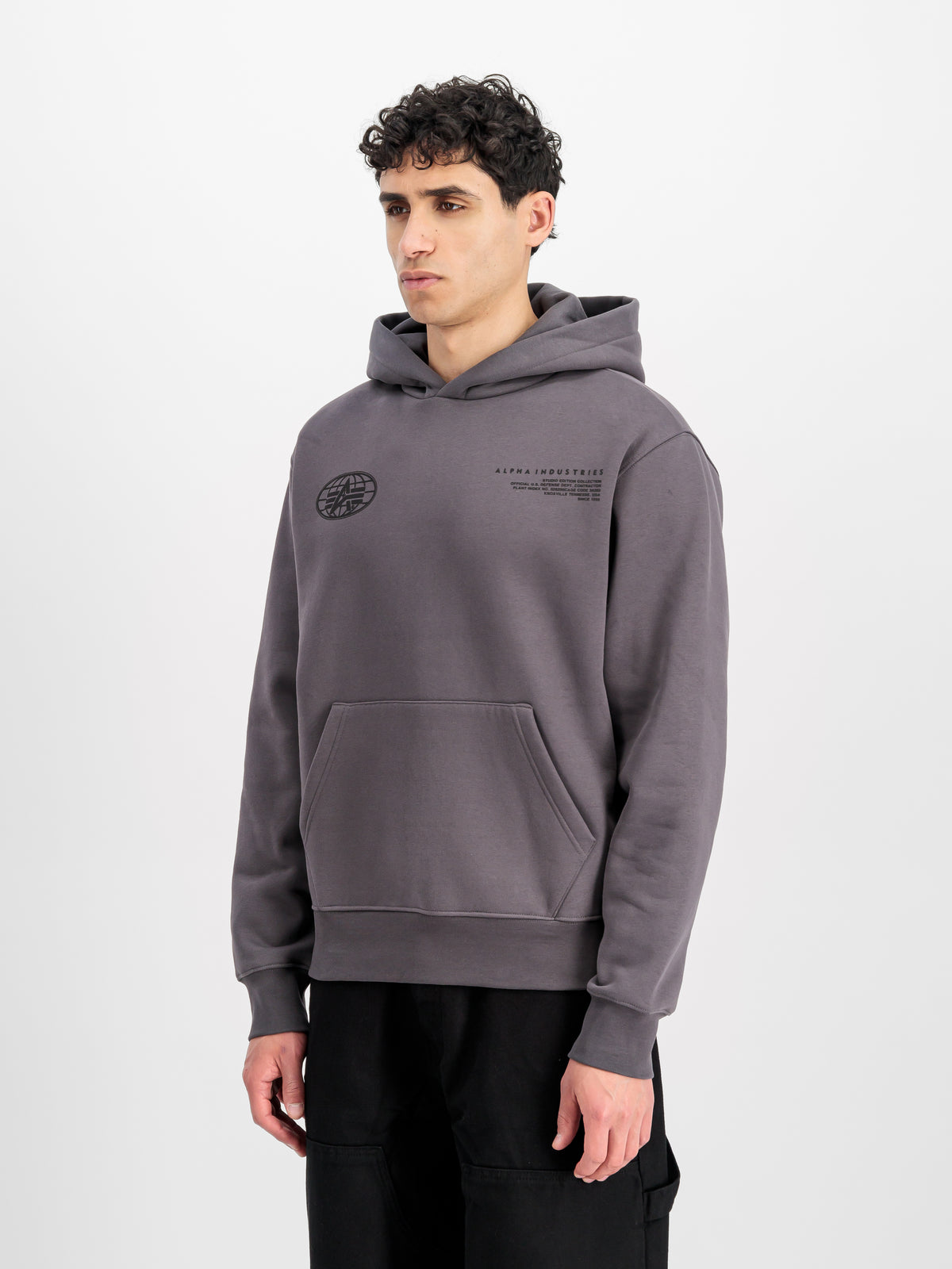World Logo Backprint Hoodie
