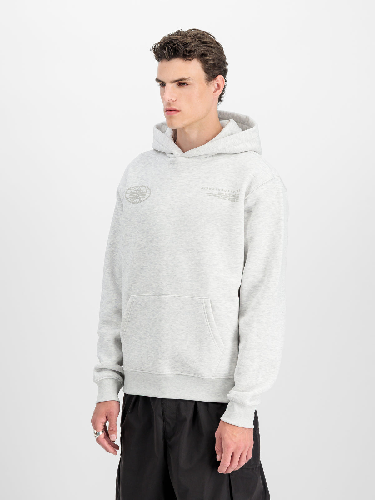 World Logo Backprint Hoodie