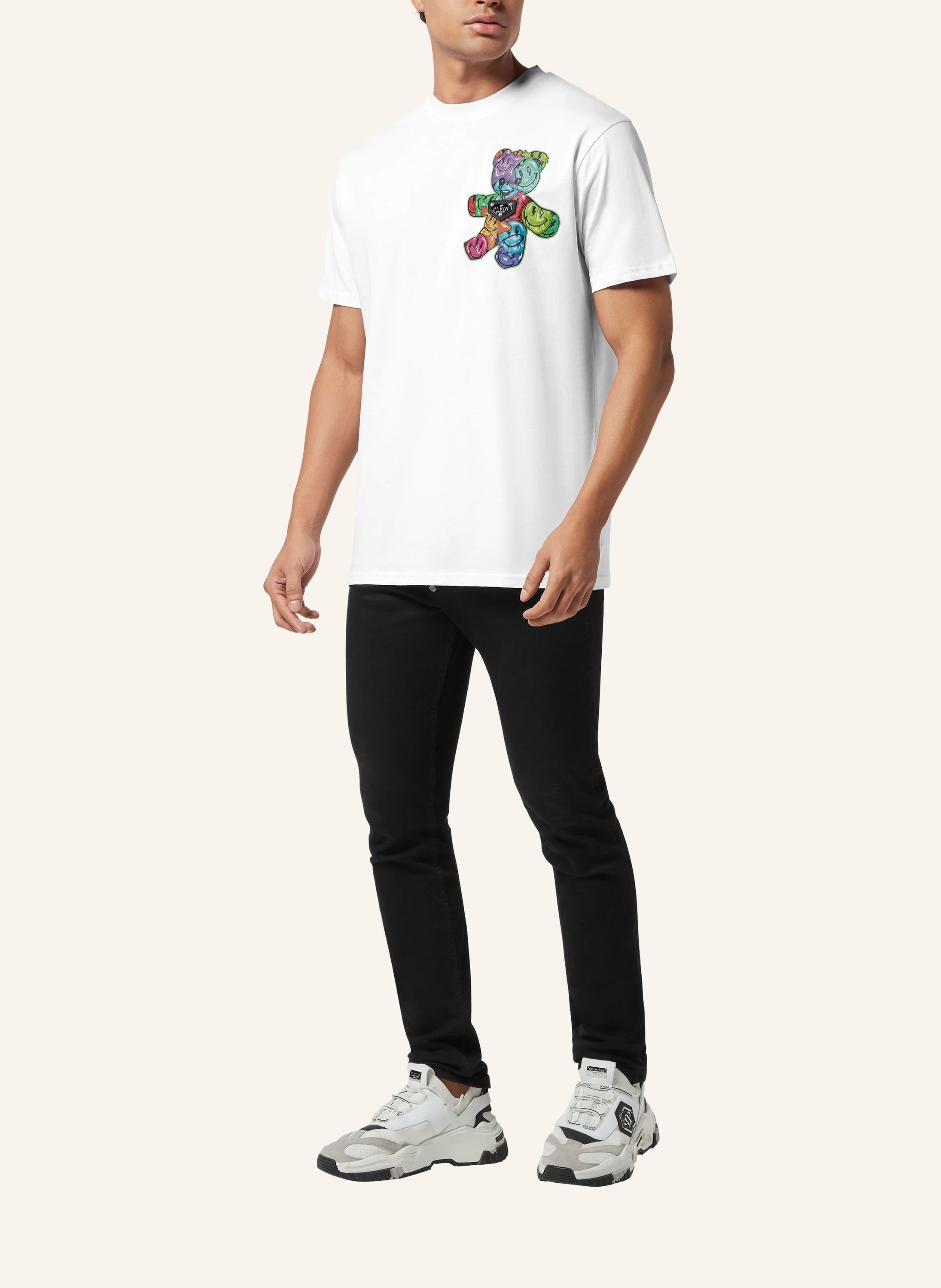 Round Neck T-Shirt Teddy Balloon