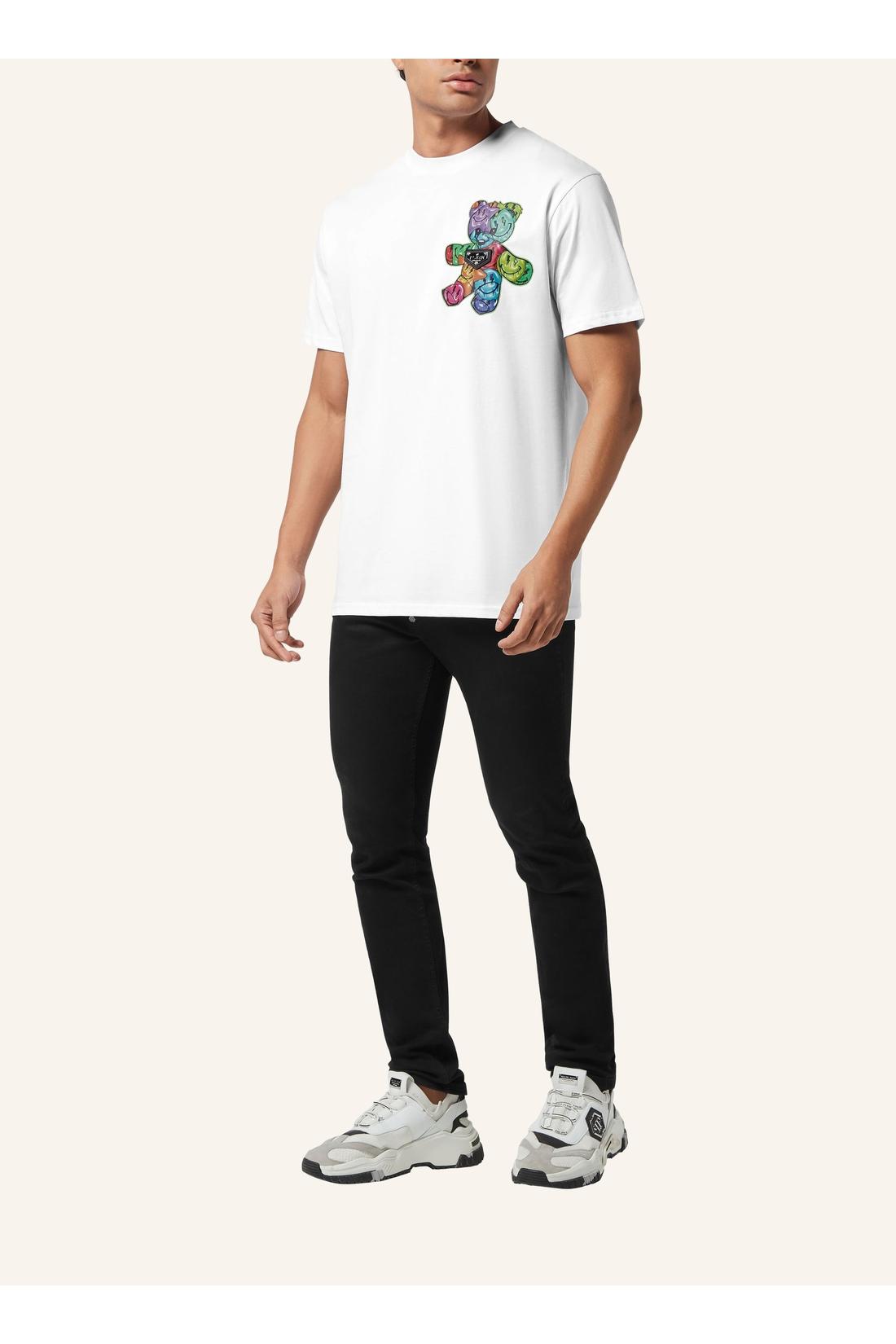 Philipp Plein Round Neck T-Shirt Teddy Balloon, Shirts