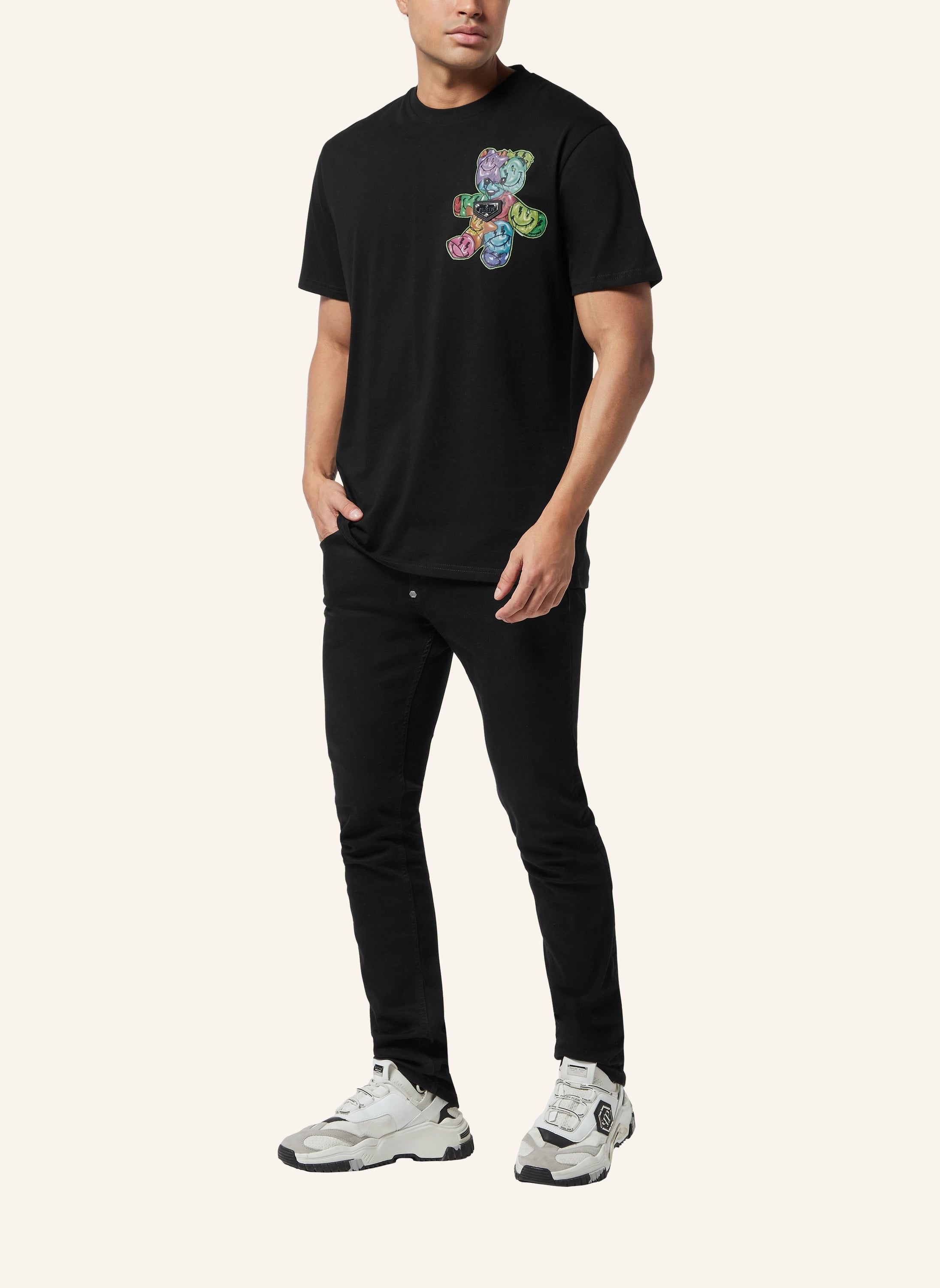 Round Neck T-Shirt Teddy Balloon