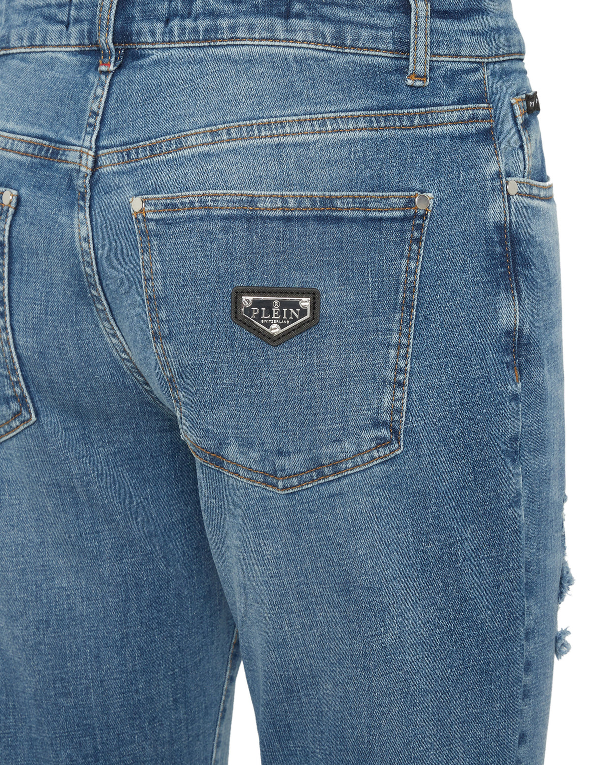 Destroyed Slim Fit Jeans