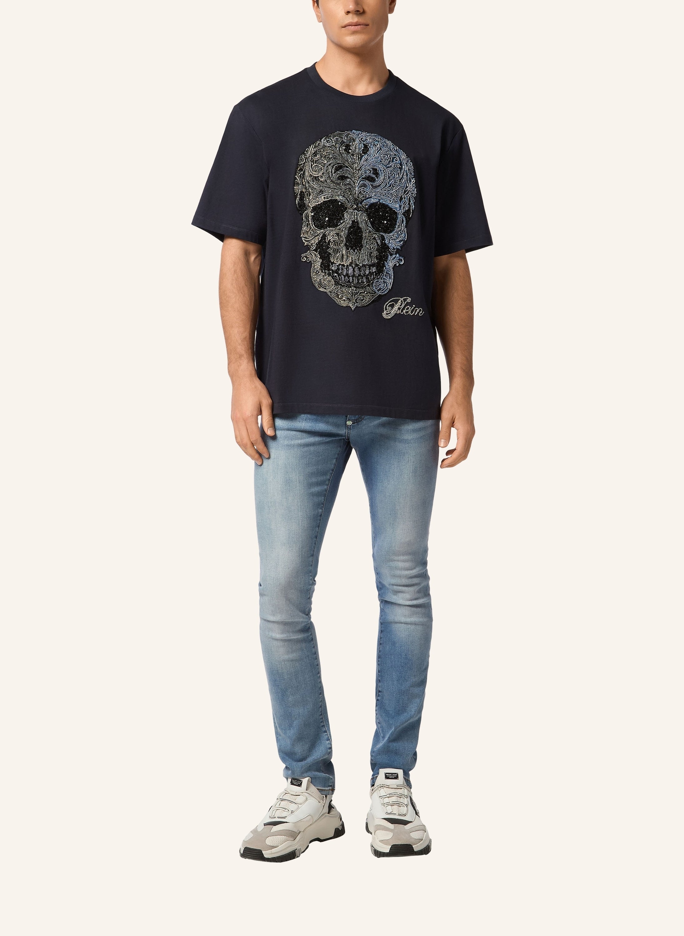 T-Shirt Round Neck SKULL