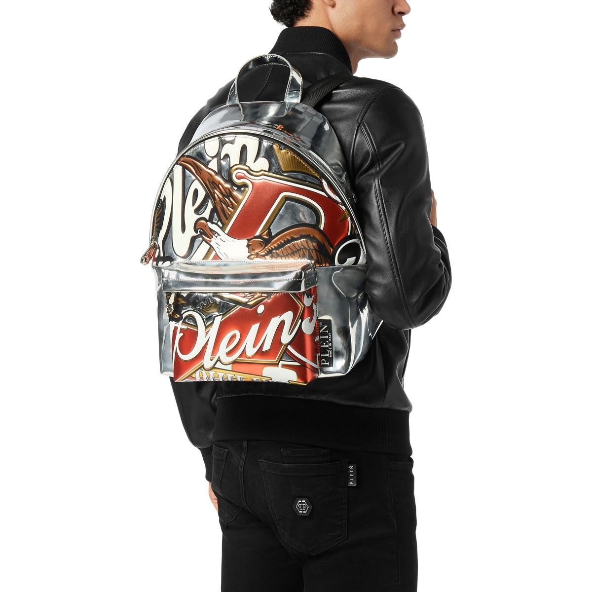 Embossed Backpack 3D Plein