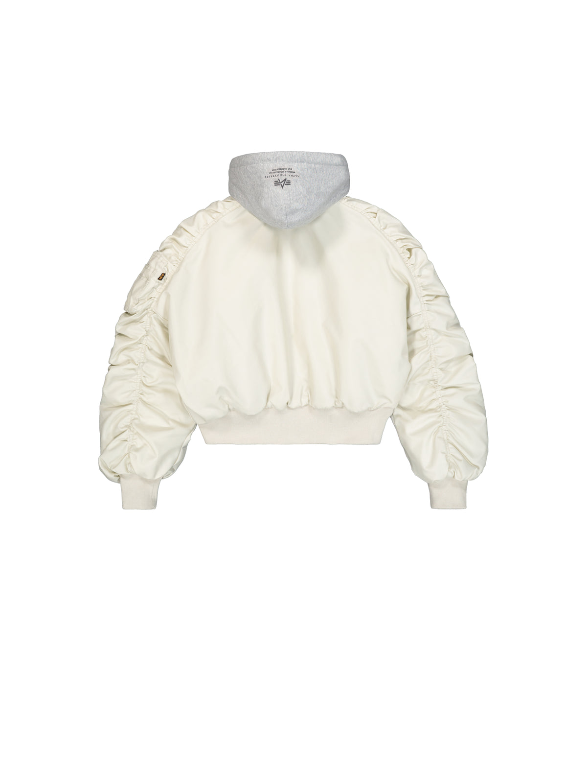 Short Hooded Light Loose Bomber Jacket Women