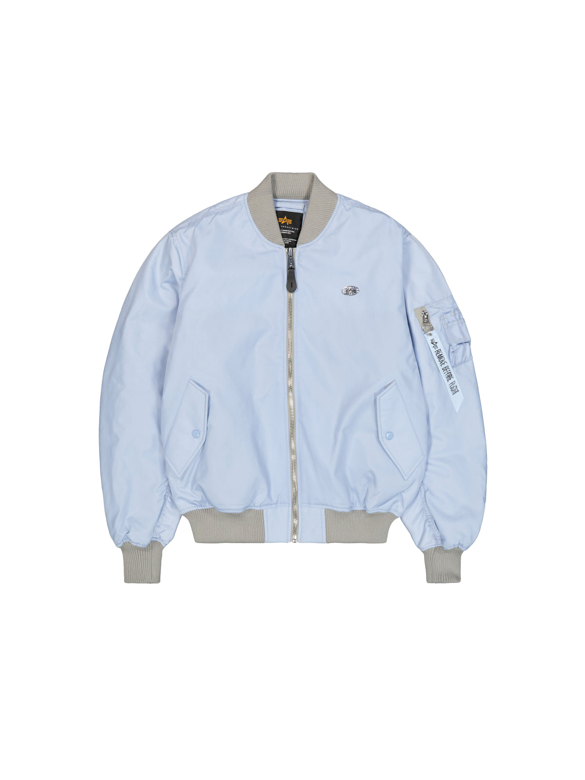 World Logo MA-1 Loose Bomber Jacket